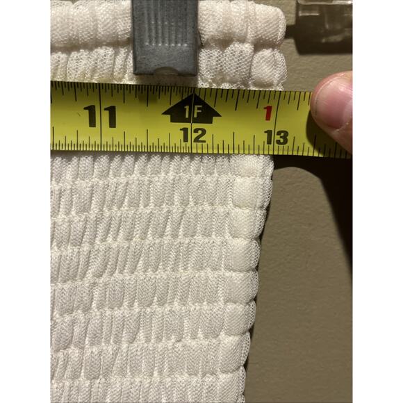 Free People Beaded Midnight White Embellished Convertible Maxi Skirt Dress S? - Picture 9 of 10